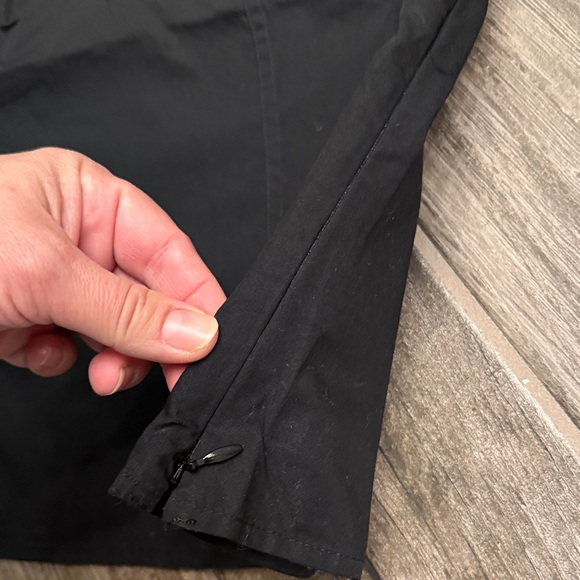 Madewell Elegant Black Wrap Blouse - Picture 3 of 7